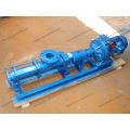 Hydraulic portable sewage screw pump